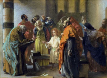 Jésus âgé de douze ans dans le Temple, 1851
